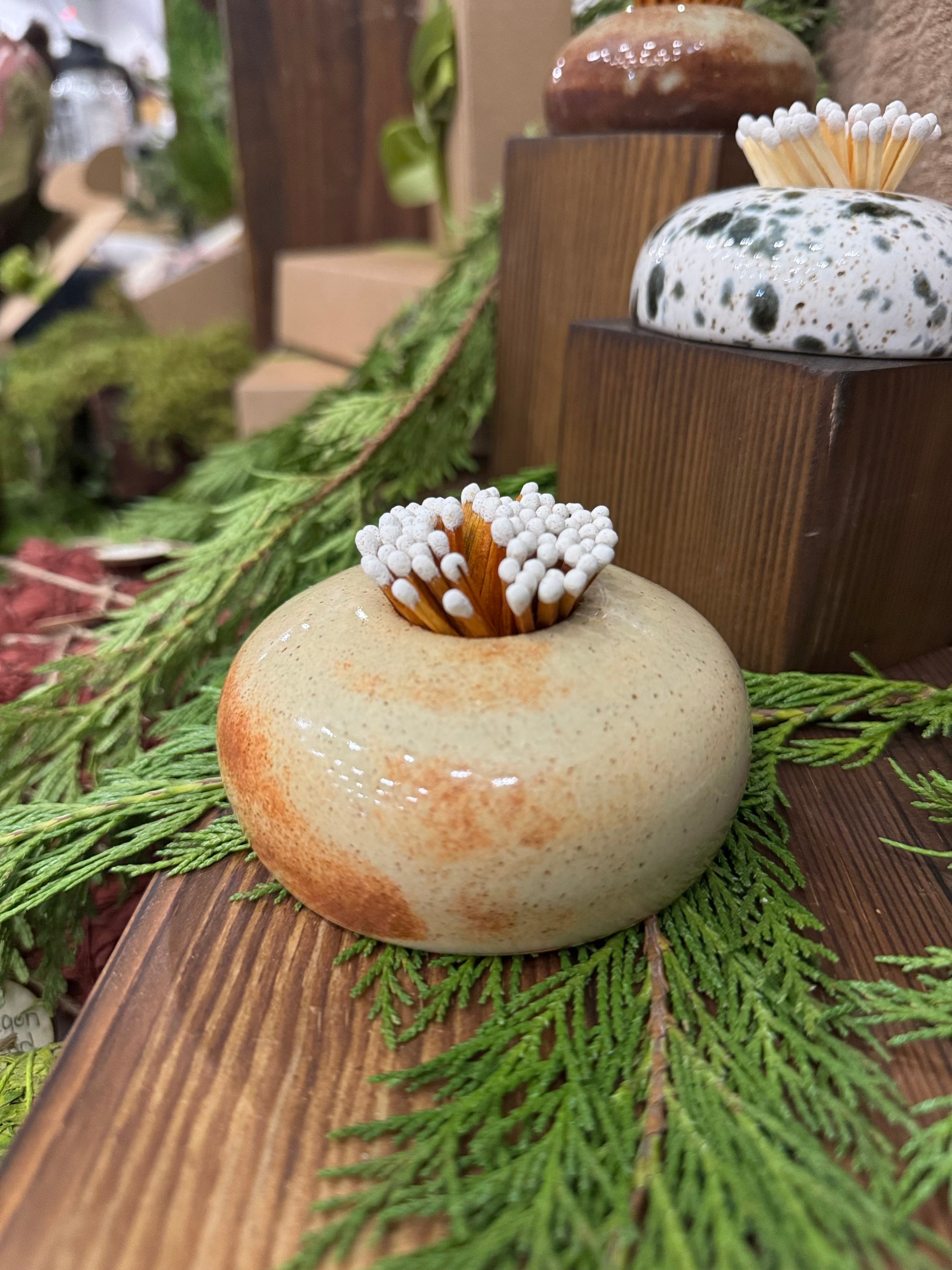 Urchin Match Holders