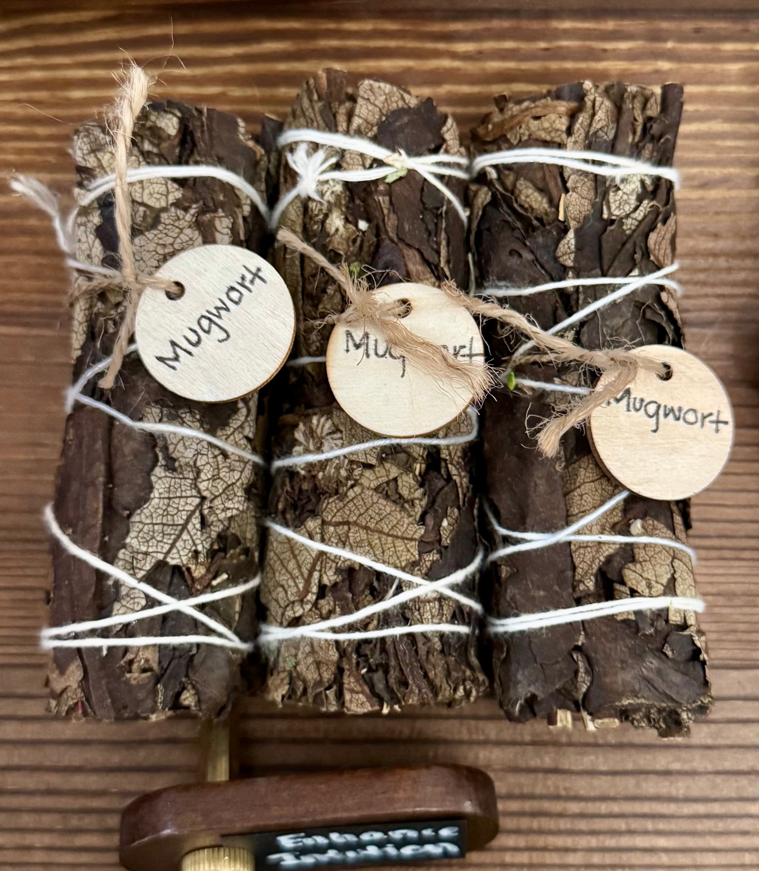 Black Sage (Mugwort) Smudge Stick