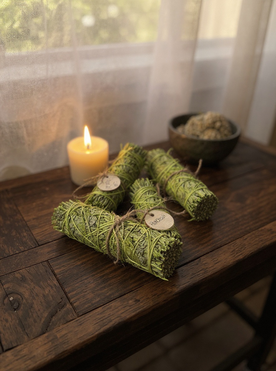 Patchouli Infused White Sage