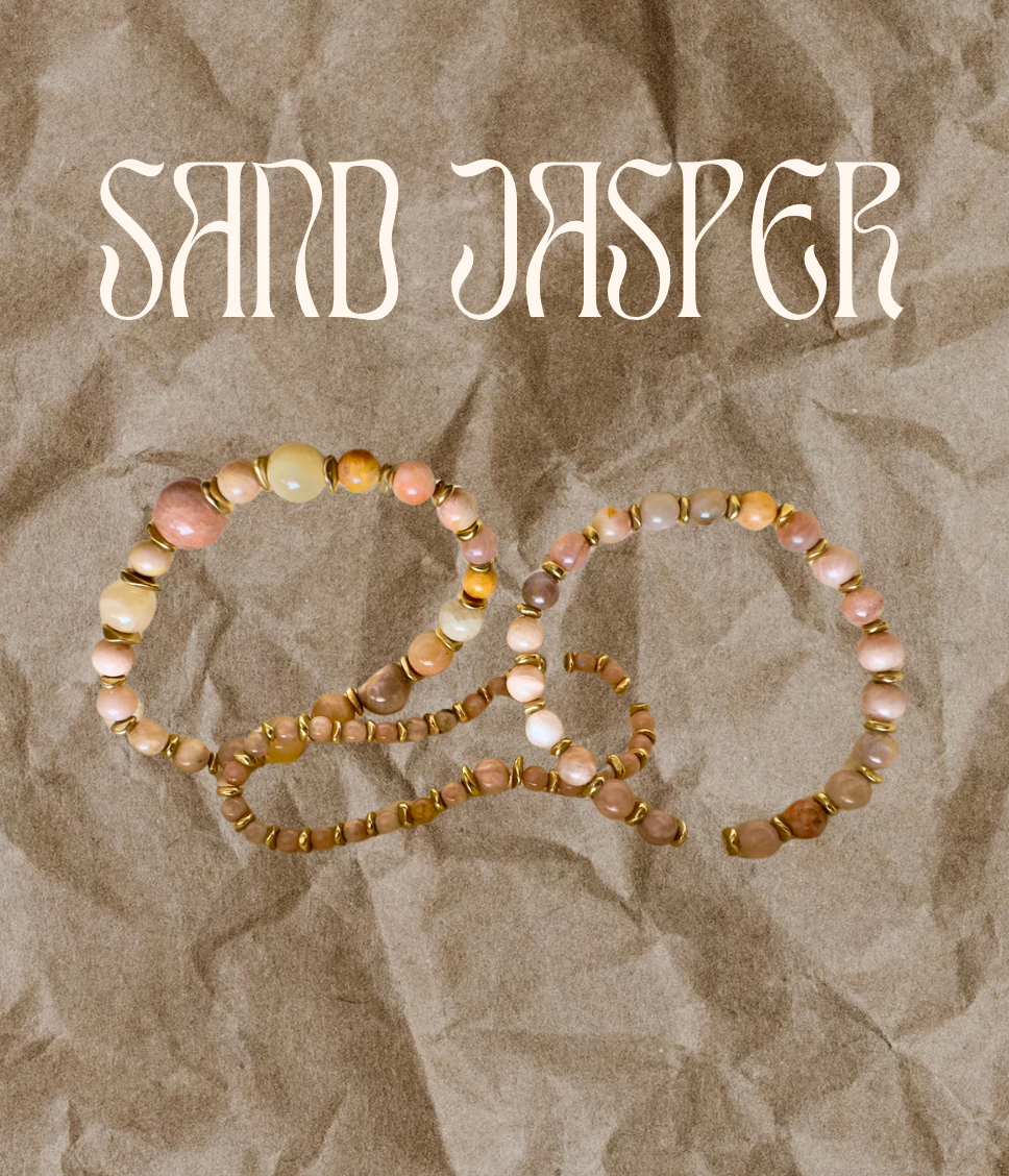 Brass and Gem Bracelets