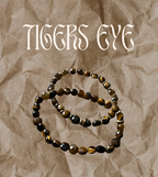 Brass and Gem Bracelets