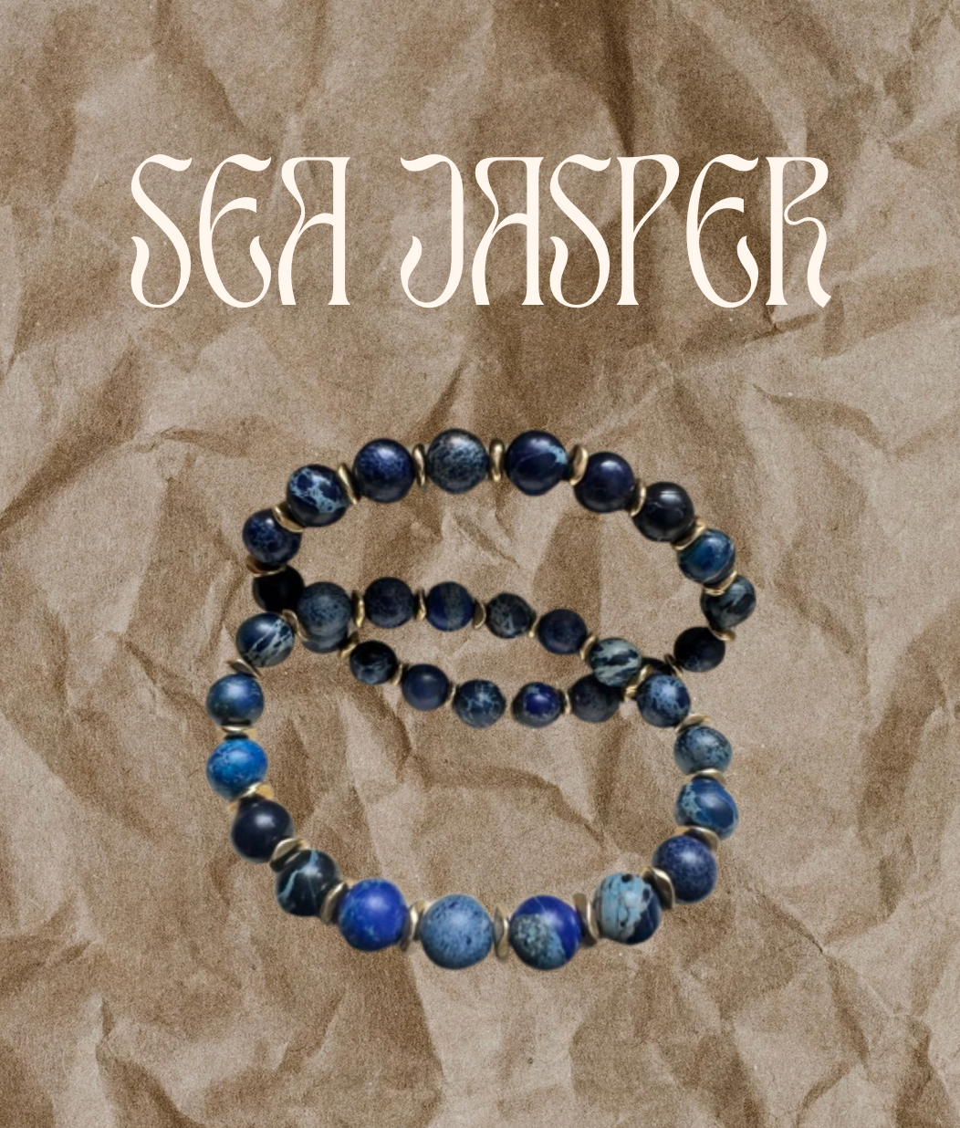 Brass and Gem Bracelets