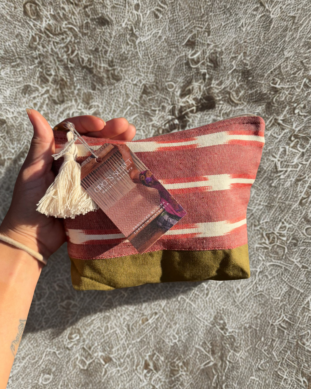 Handwoven Skincare Bags